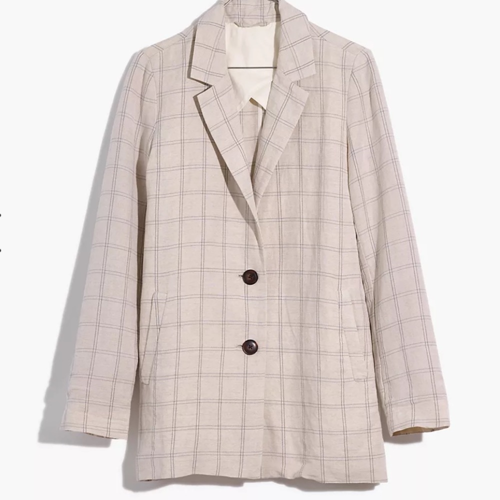 Linen blazer